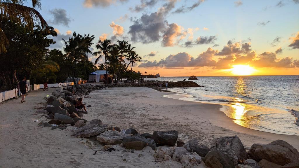 Sunset at Dickenson Bay, Antigua