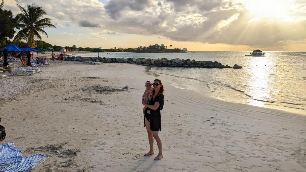 Antigua and Barbuda - sunset at Dickenson Bay