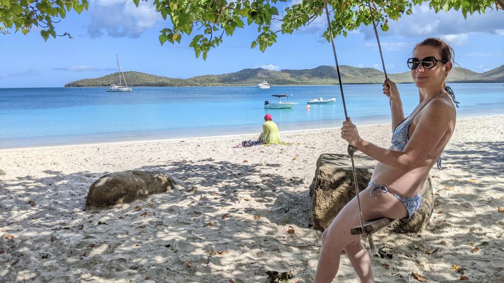 Hermitage Bay beach, Antigua and Barbuda
