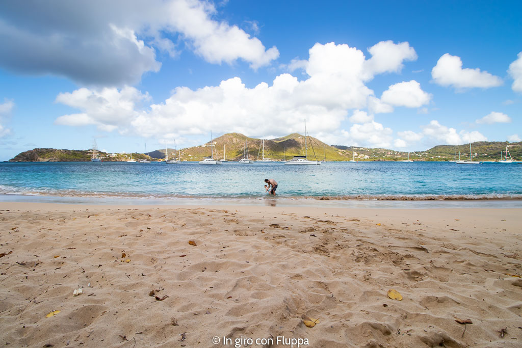 Pigeon Point beach, Antigua and Barbuda