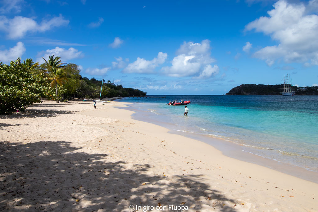 Pigeon Point beach, Antigua and Barbuda