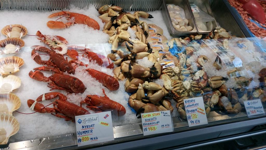 Dove mangiare a Bergen: Fisketorget, il mercato del pesce