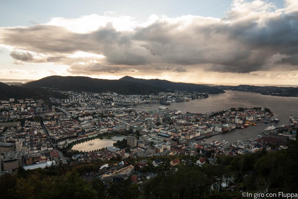 Cosa vedere a Bergen: il Monte Fløyen