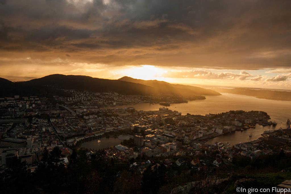 Cosa vedere a Bergen: il Monte Fløyen