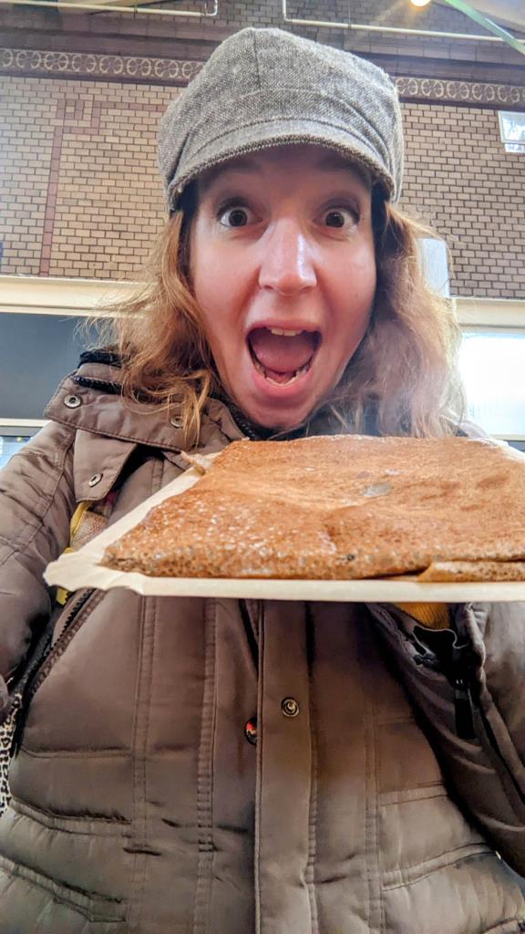 Crepe al Markthalle Neun di Berlino