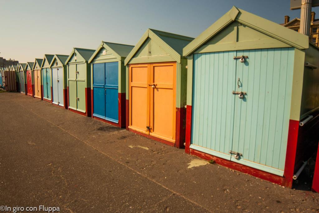 Brighton - beach huts