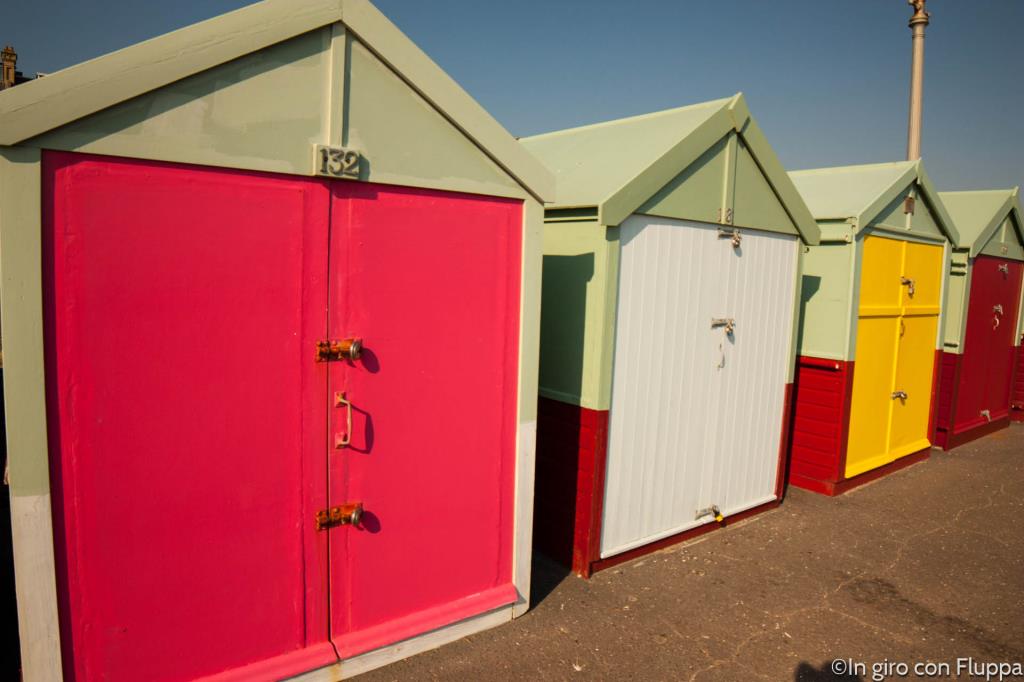 Brighton - beach huts