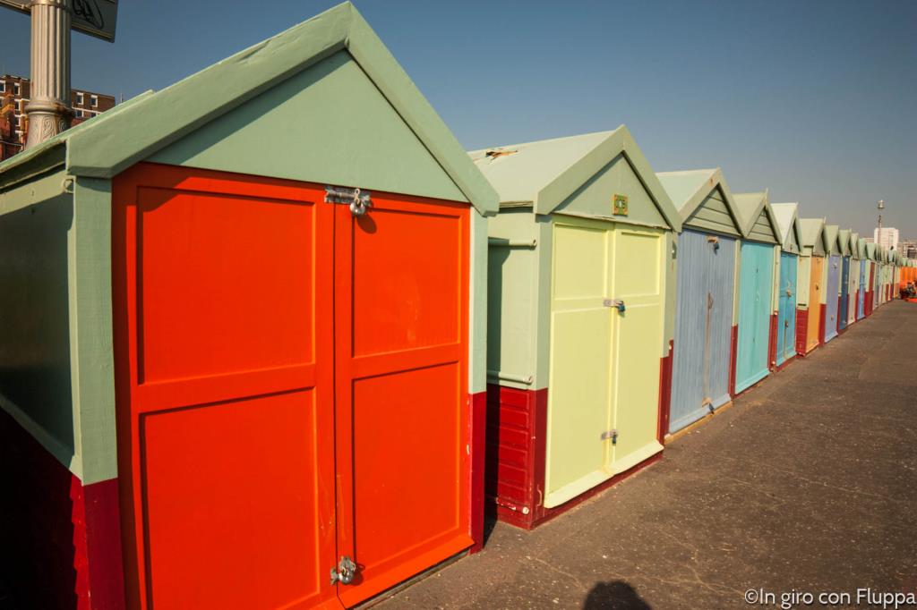 Brighton - beach huts