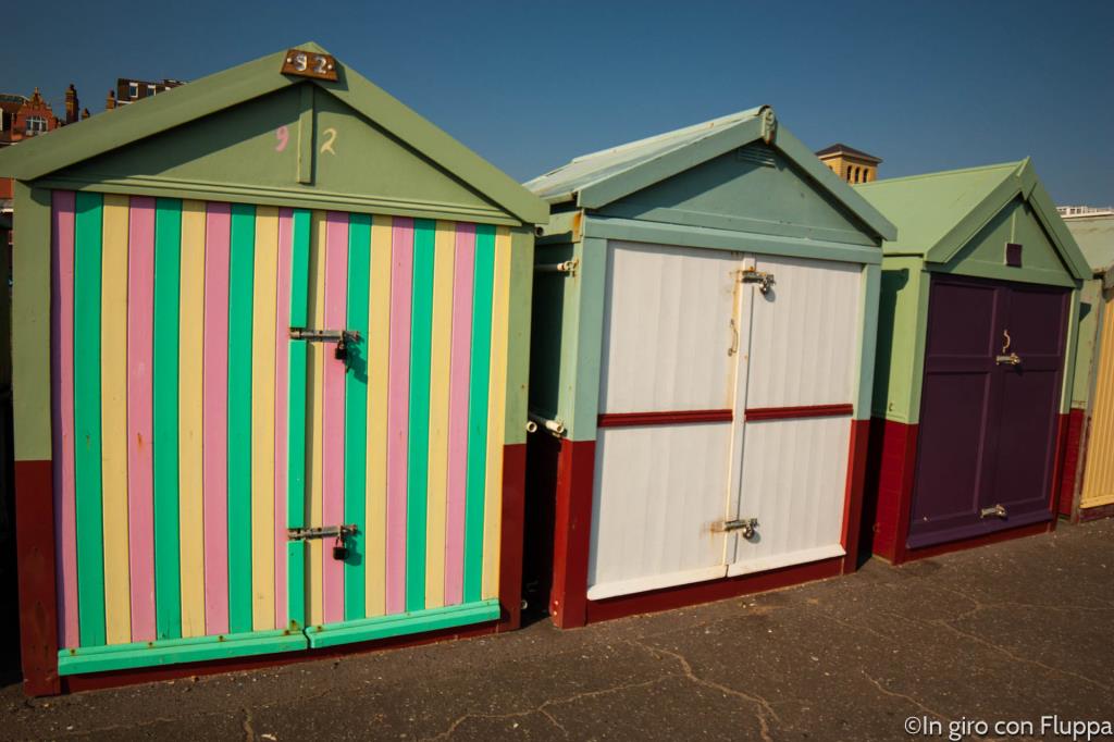 Brighton - beach huts