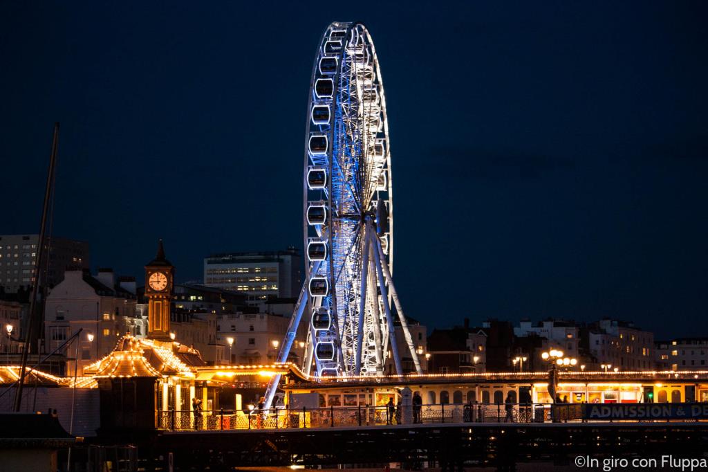 Brighton - la vecchia ruota panoramica