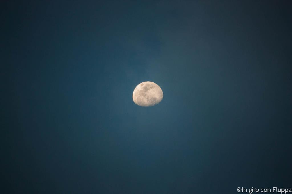 la luna vista da Port Douglas
