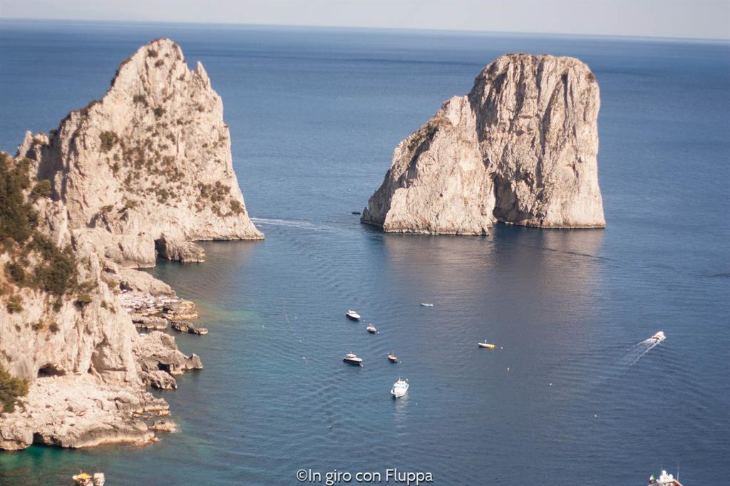 Faraglioni di Capri - Giardini di Augusto