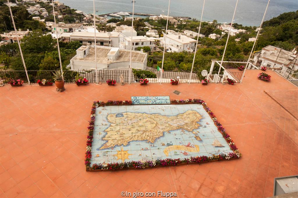 Capri - mappa