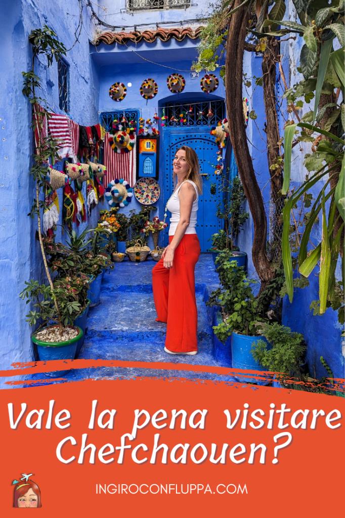 Vale la pena visitare Chefchaouen? Salva l'articolo su Pinterest!