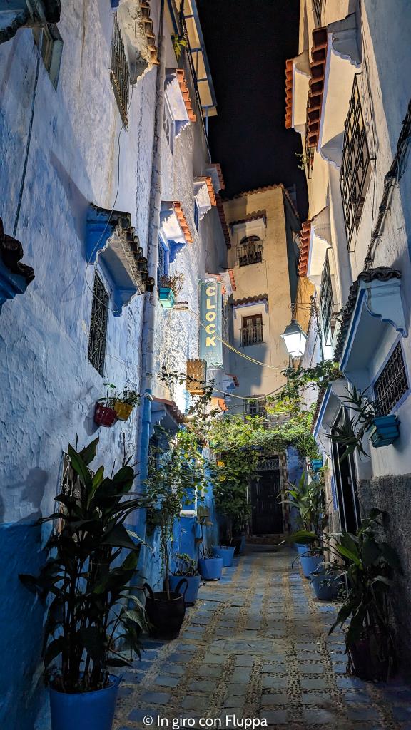 Ristorante Clock a Chefchaouen - esterno