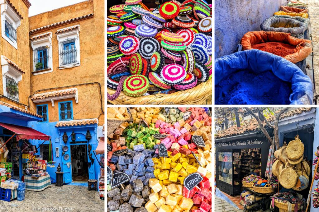 Shopping a Chefchaouen