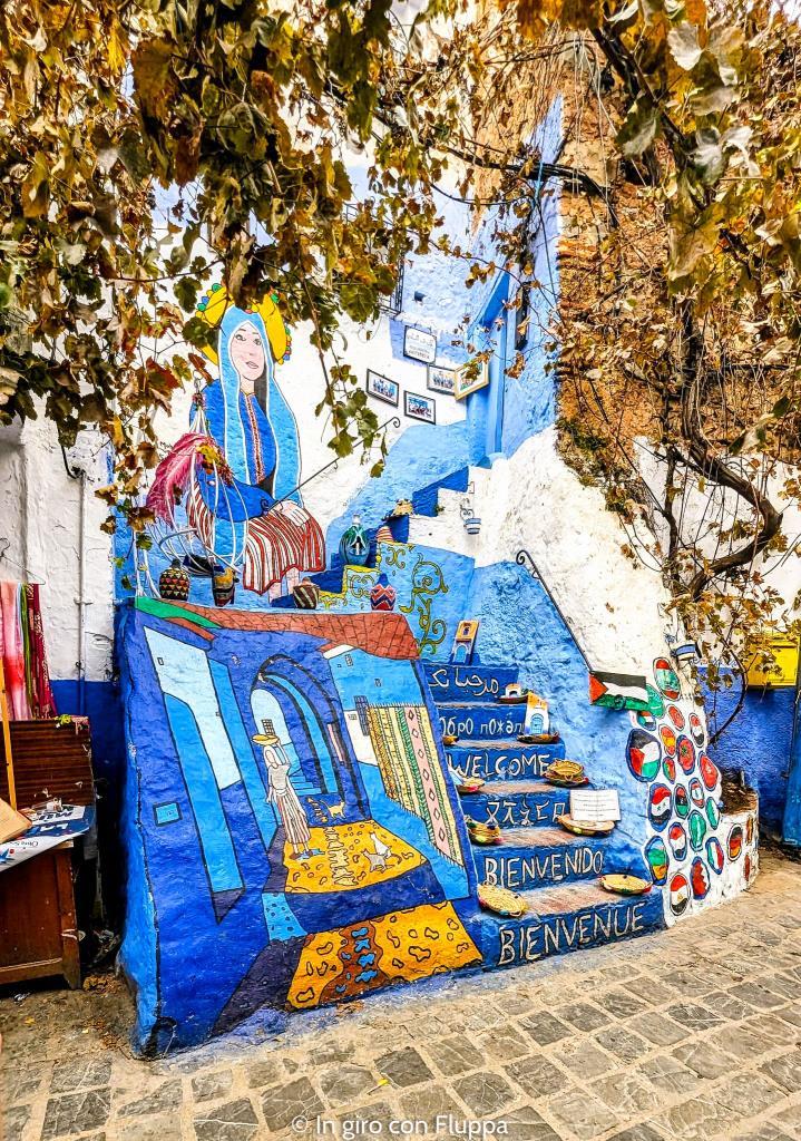 Street art a Chefchaouen