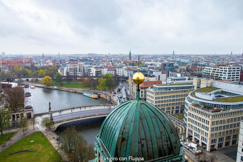 Vista di Berlino dalla cupola della Cattedrale