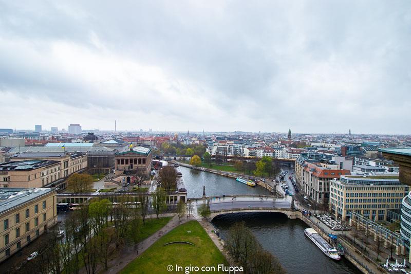 Vista di Berlino dalla cupola della Cattedrale