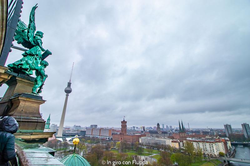 Vista di Berlino dalla cupola della Cattedrale