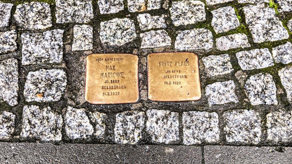 Le pietre d'inciampo a Berlino
