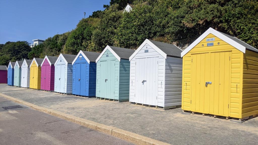 Le beach huts di Bournemouth