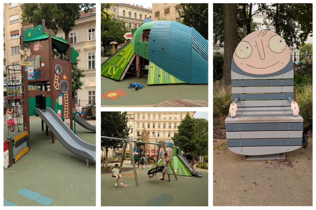 Hild Tér playground, Budapest