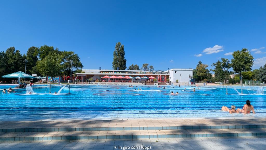 Palatinus Strand Baths, Budapest.  Lazy River.