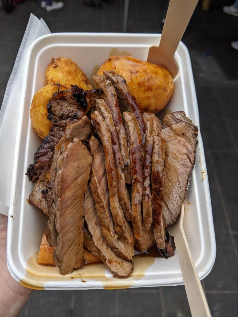 Sunday Roast take away al Greenwich Market
