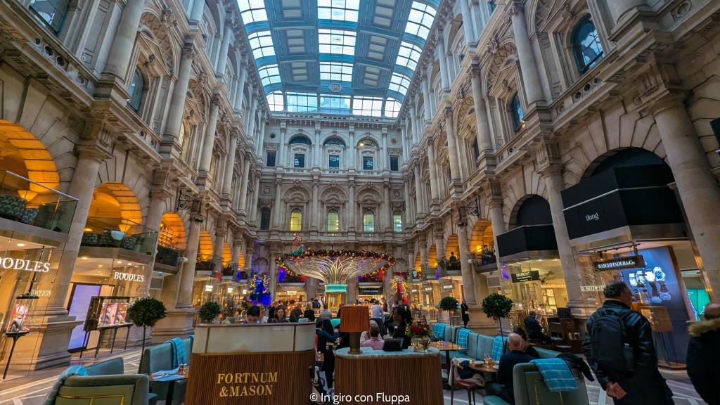 Royal Exchange di Londra. Interno