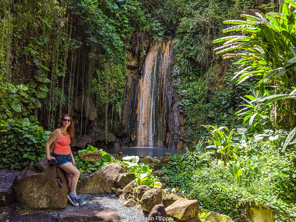 Cosa fare a Santa Lucia, Caraibi: Diamond waterfall