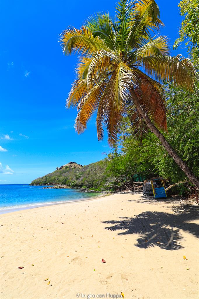 Cosa fare a Santa Lucia, Caraibi: la spiaggia del parco nazionale Pigeon Island