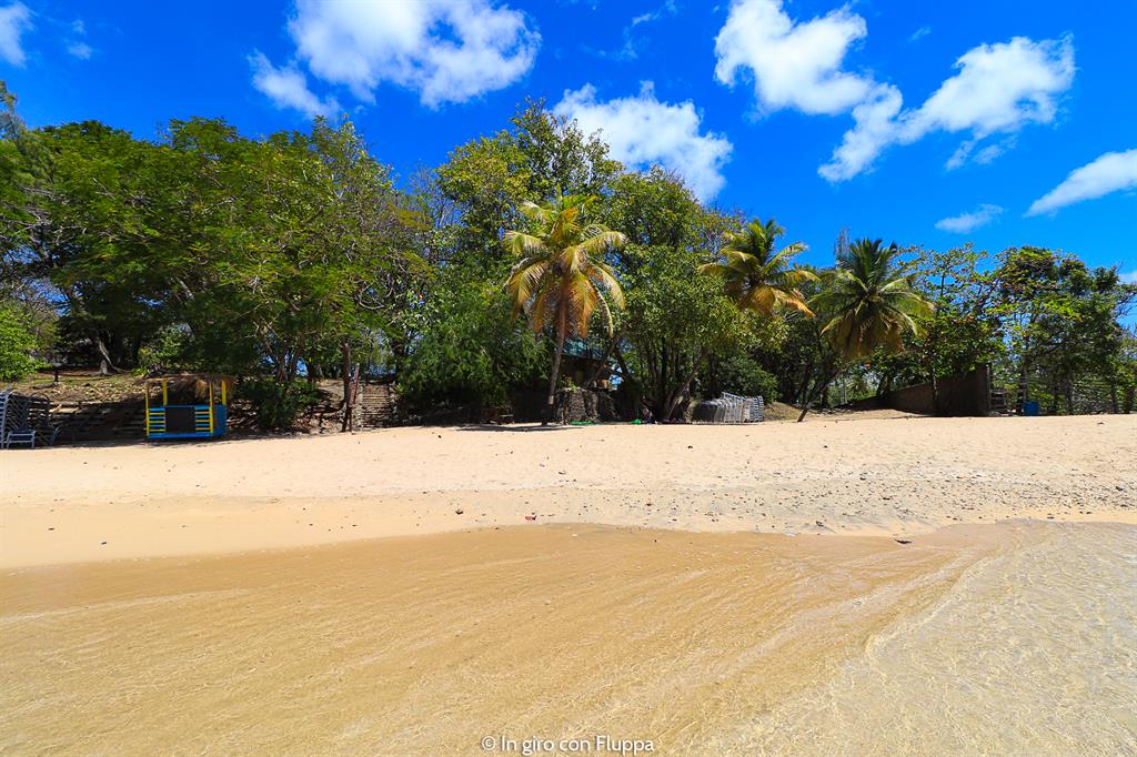Cosa fare a Santa Lucia, Caraibi: la spiaggia del parco nazionale Pigeon Island