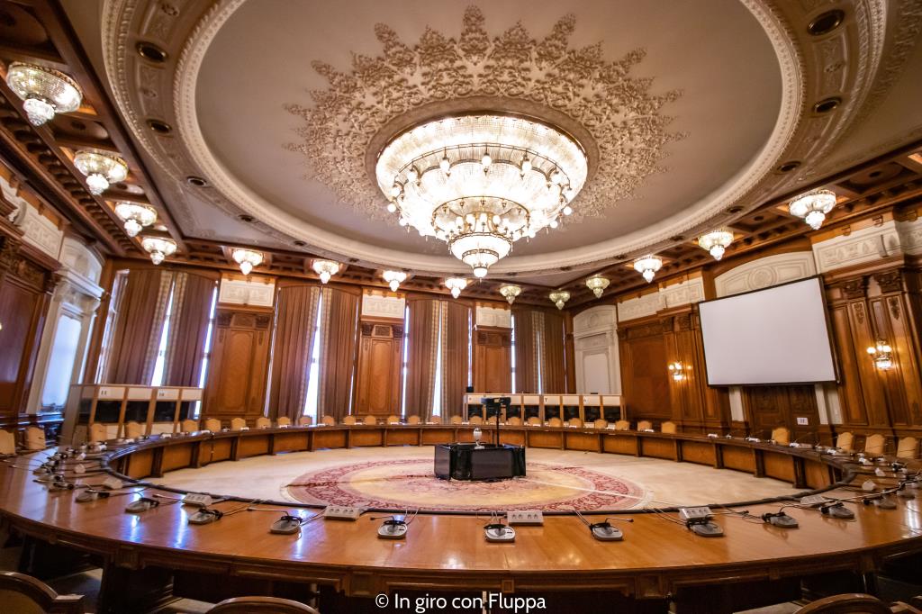 Sala dei Diritti Umani, Palazzo del Parlamento di Bucarest