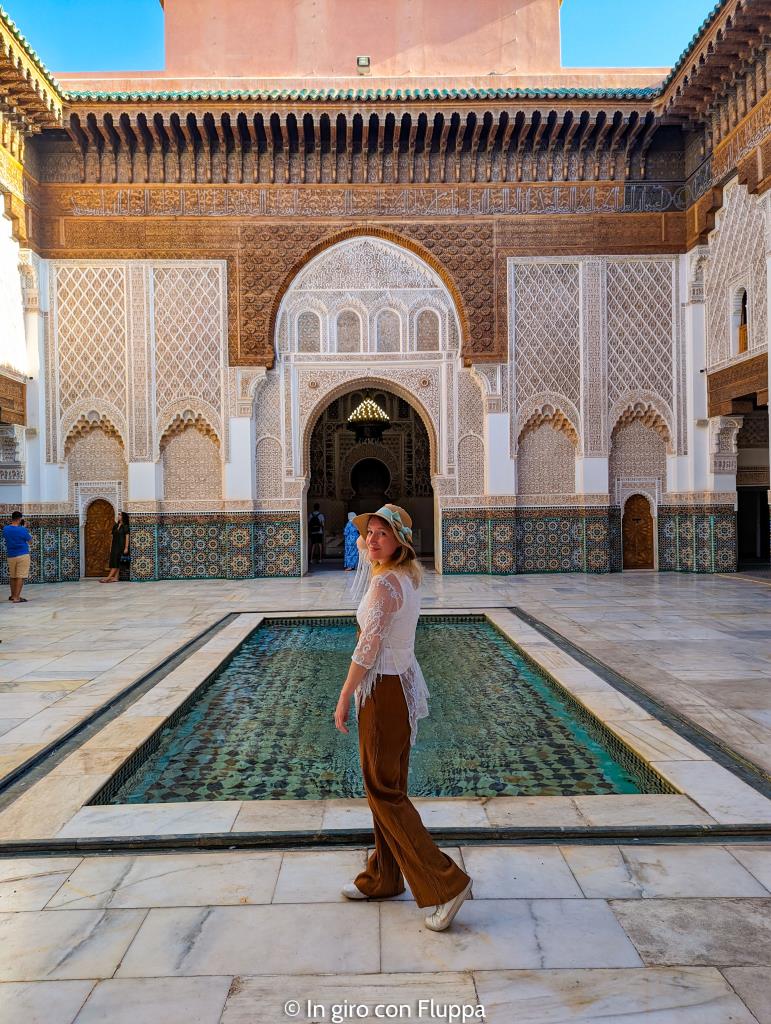 Medersa Ben Youssef, Marrakech: ingresso