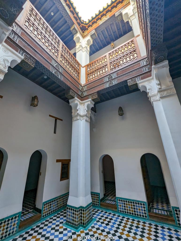 Medersa Ben Youssef, Marrakech: interni