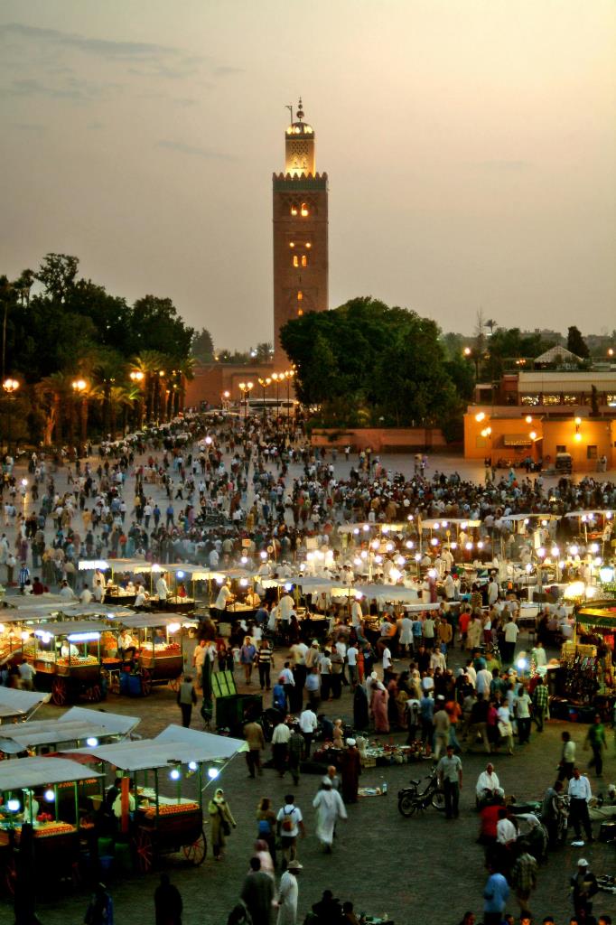 Jemaa el-Fna - photo by Moussa Idrissi, pexels.com