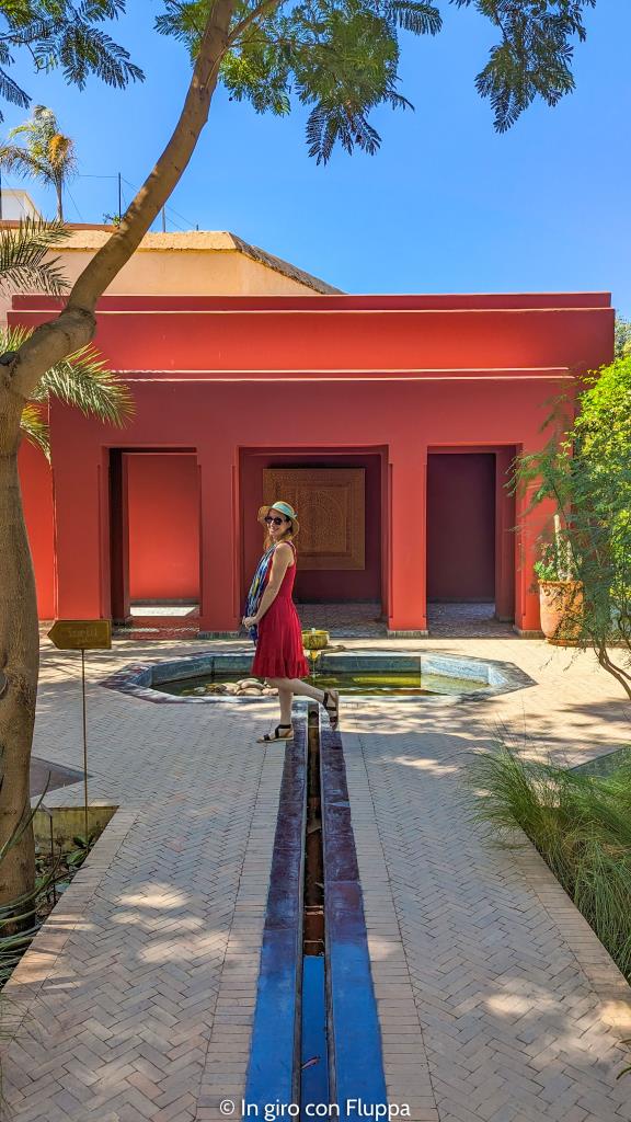 Entrata del Jardin Secret di Marrakech