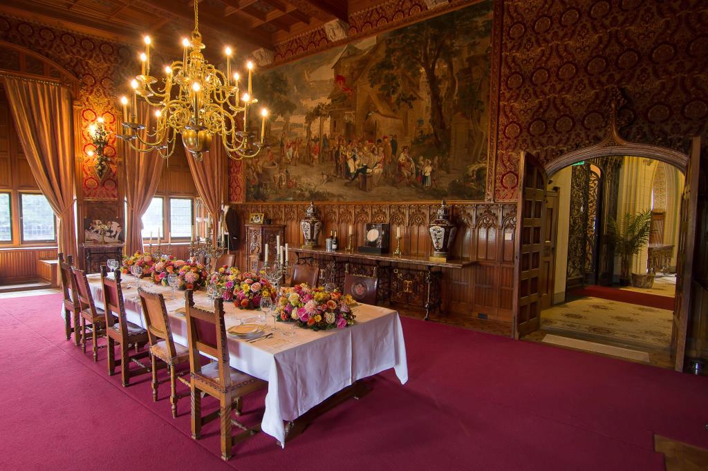 Castello di De Haar, sala da pranzo ©kasteeldehaar.nl