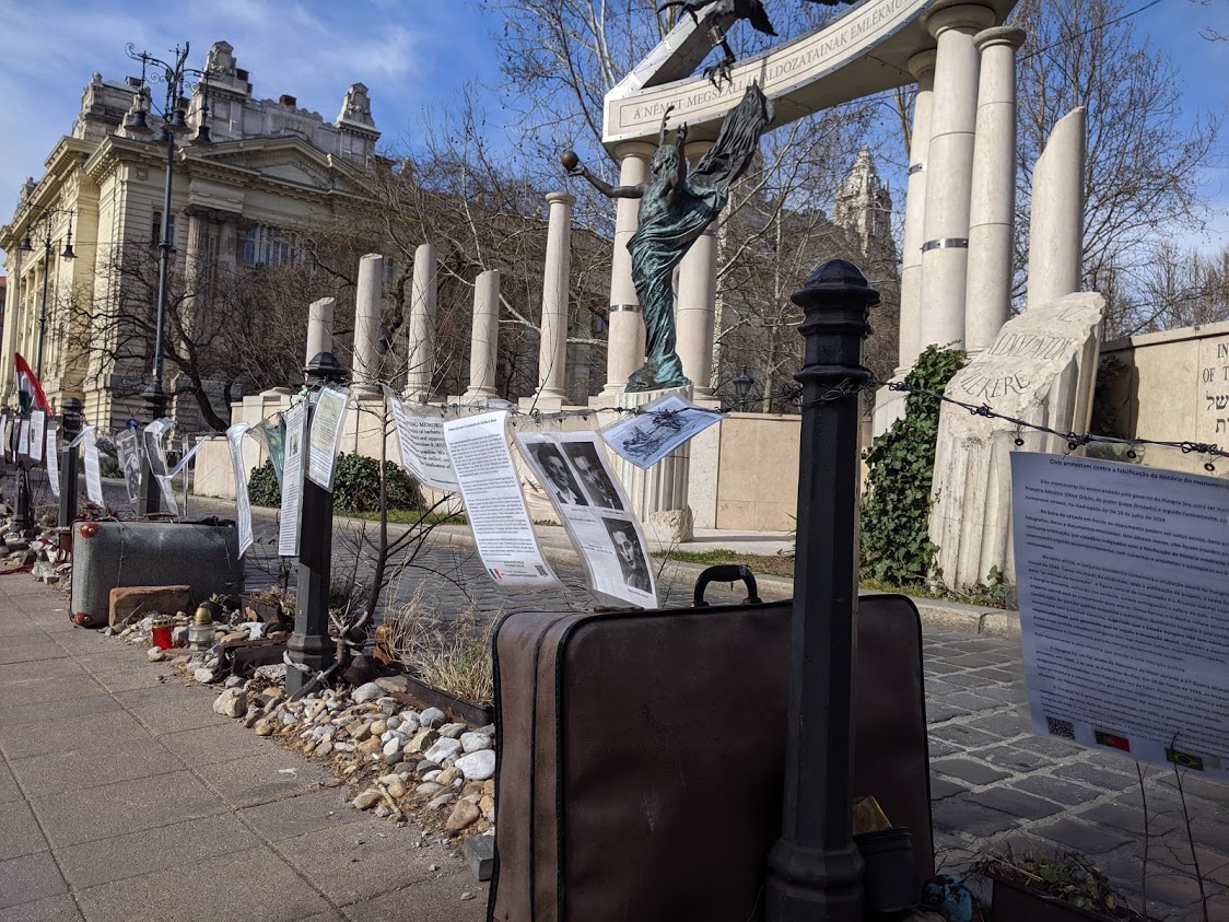 Cosa visitare a Budapest in 4 giorni: Liberty square - il monumento all'Olocausto