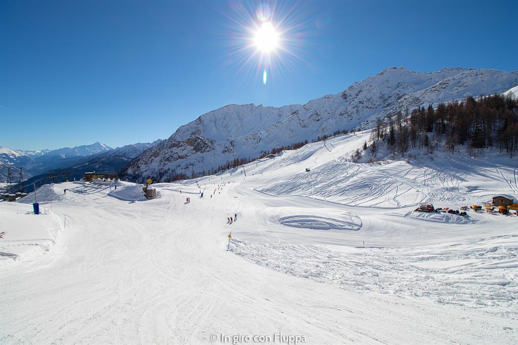 La mia settimana bianca a Courmayeur - sciare