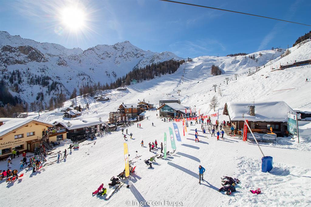 La mia settimana bianca a Courmayeur - sciare
