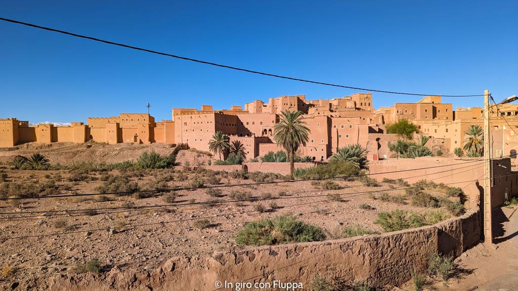 Kasbah Taourirt - vista da fuori