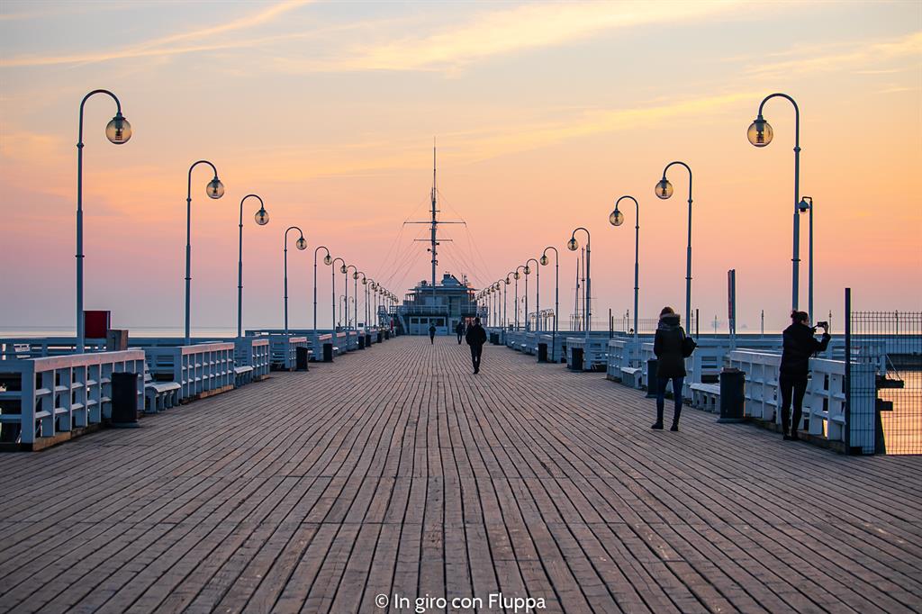 Cosa vedere nei dintorni di Danzica: Sopot, alba sul molo