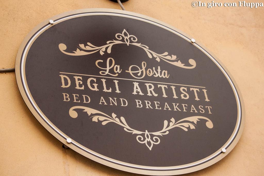 La Sosta degli Artisti - plaque