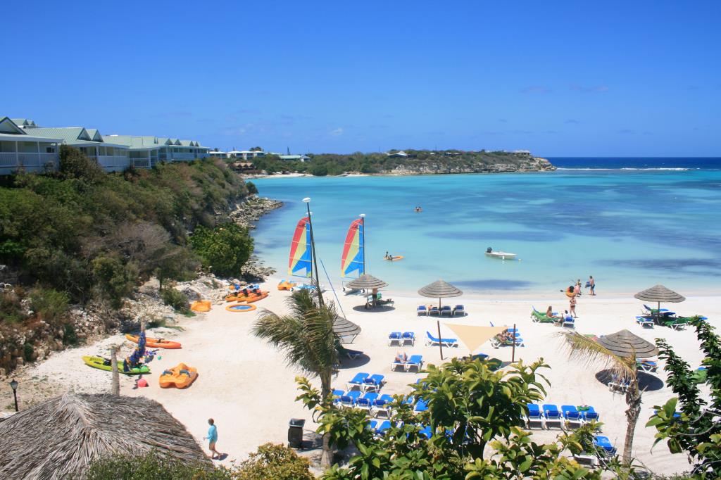 Spiaggia del Verandah Resort ©SimplyAntiguaBarbuda