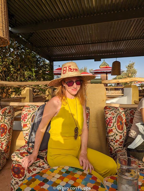 El Fenn rooftop bar, Marrakech