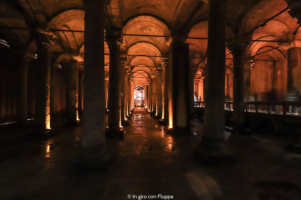 Istanbul, itinerario del quartiere antico: Basilica Cisterna