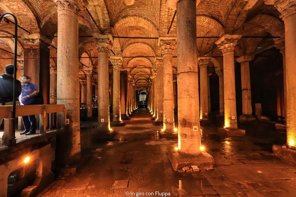 Istanbul, itinerario del quartiere antico: Basilica Cisterna