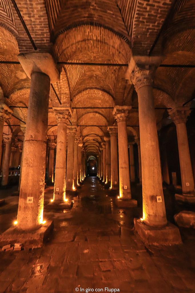 Istanbul, itinerario del quartiere antico: Basilica Cisterna